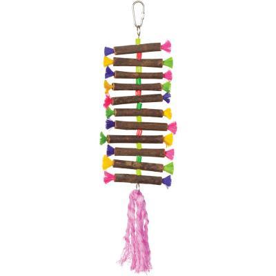 Prevue Hendryx Tropical Teasers Twisting Sticks Bird Cage Toy