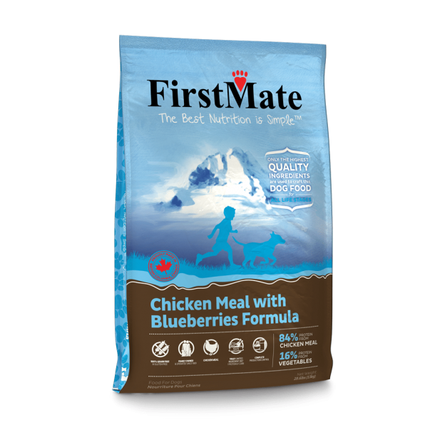 FirstMate Chicken with Blueberries Grain Free Dog Food