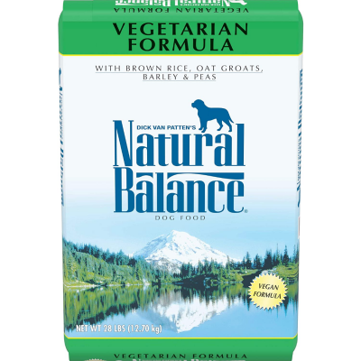 Natural Balance Brown Rice Oat Groats Barley and Peas Vegetarian and Vegan Dog Food