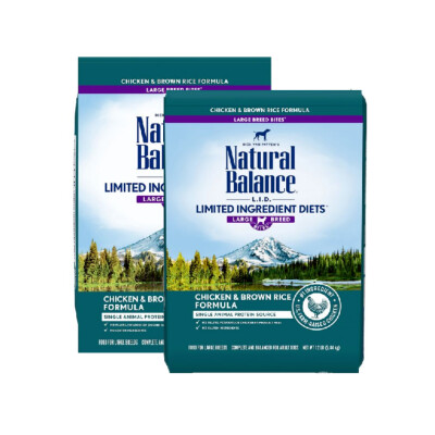 natural balance dog food large breed