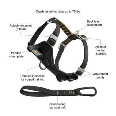 Kurgo Tru-Fit Enhanced Strength Dog Harness - Crash Tested Car Safety  Harness for Dogs at Tractor Supply Co.