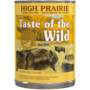 Taste of the Wild High Prairie Bison in Gravy Canned Dog Food Canadian Pet Connection