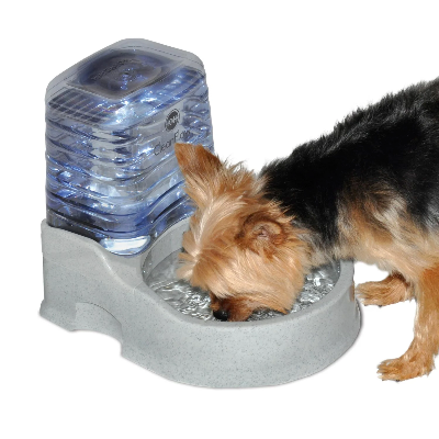 K H Cleanflow Filtered Automatic Dog Water Bowl with Reservoir