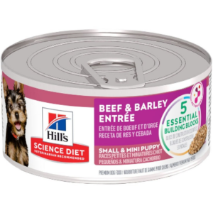 Hill s Science Diet Beef and Barley Small and Mini Canned Puppy Food Canadian Pet Connection