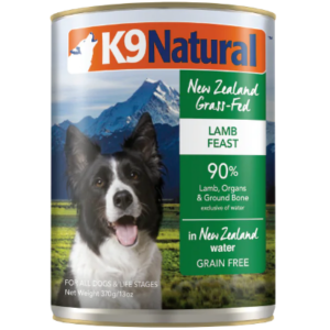 K9 Natural Lamb Feast Grain Free Canned Dog Food Canadian Pet Connection