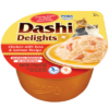 Inaba Dashi Delights Chicken with Tuna and Salmon Cat Food Topper