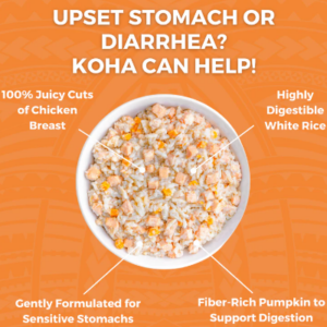 Koha Limited Ingredient Bland Diet Chicken and White Rice Dog Food Pouch Canadian Pet Connection